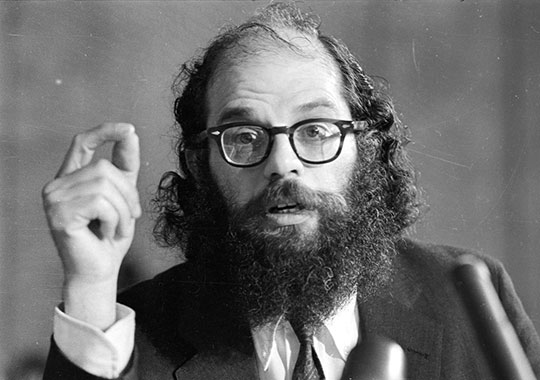 Apuntes sobre haber grabado finalmente «Aullido»* Por Allen Ginsberg